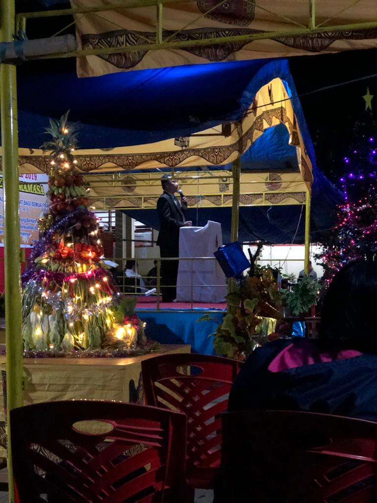 Perayaan Natal SMKN 1 Mamasa 2019