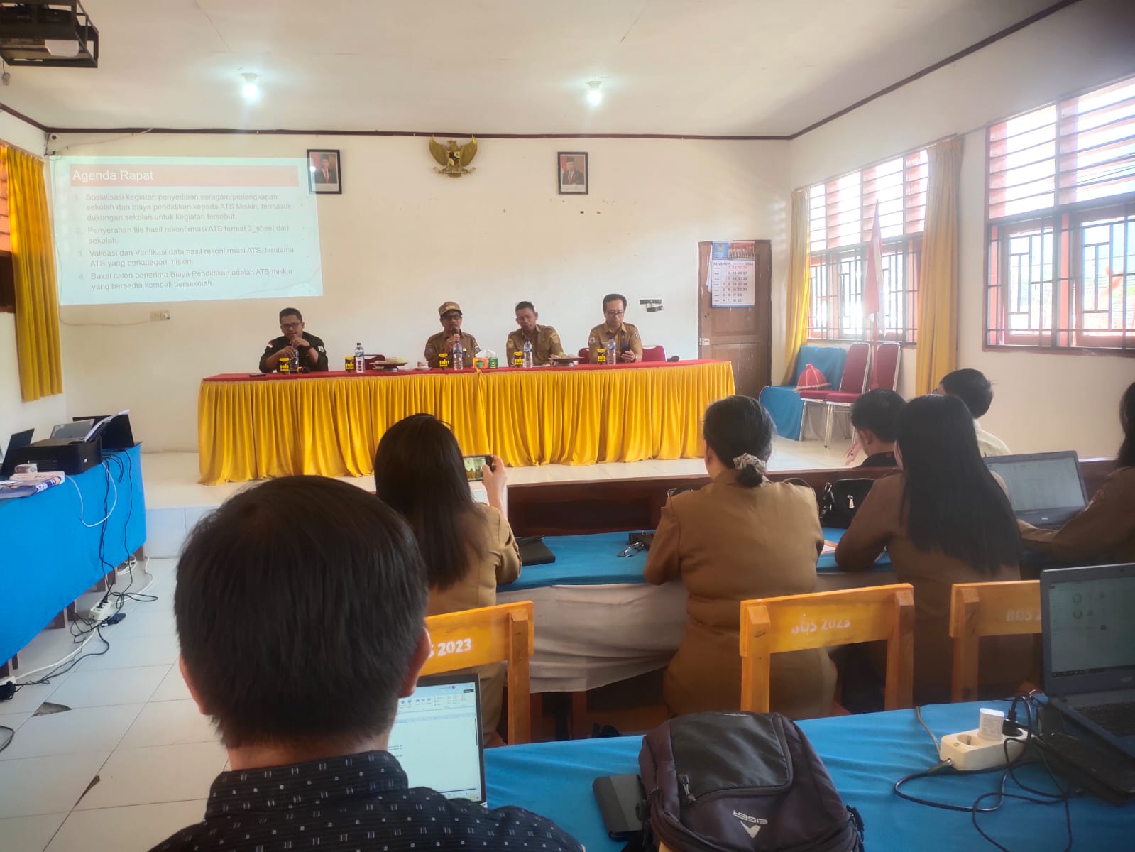 Rapat Koordinasi dan Verifikasi ATS Miskin